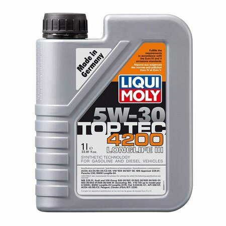 BEAUTYBLADE 2004 1 L 4200 5W-30 Top Technology Synthetic Motor Oil BE3591488